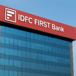 IDFC First Bank building with logo, representing banking sector news in India