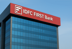 IDFC First Bank building with logo, representing banking sector news in India