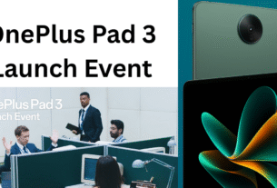 OnePlus Pad 3 Launch Event IMAGE I OFFICIAL CARTE INFORMATIVE BLOG